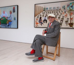 Artist David Hockney Reveals New Work
