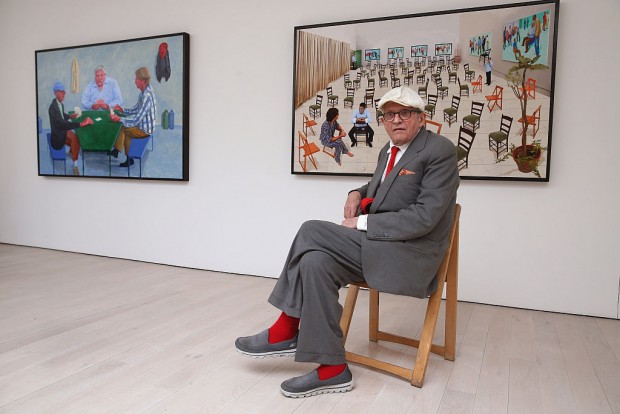 Artist David Hockney Reveals New Work
