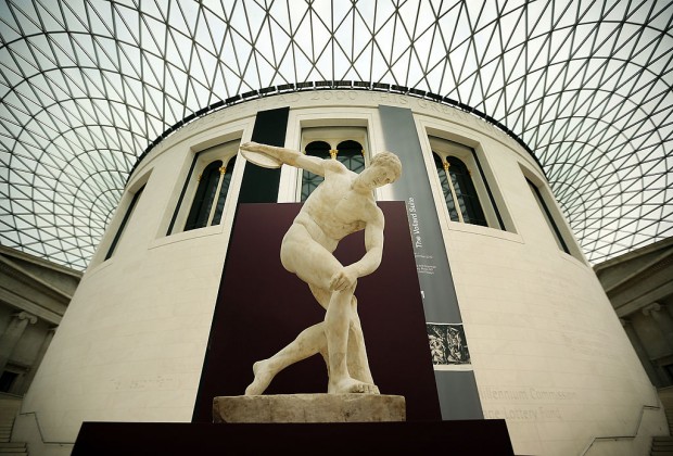 Artefacts In The British Museum's Winning At The Ancient Games Exhibition