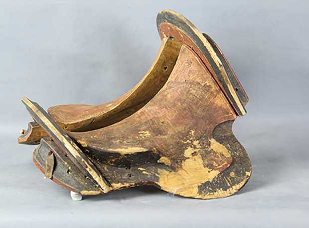 Wooden Saddle Found in Mongolia