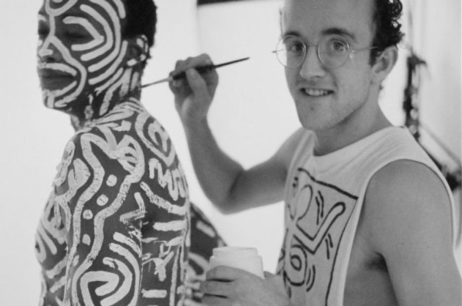 Keith Haring and Bill T. Jones