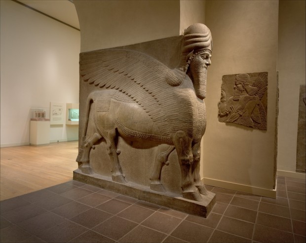 Lamassu Statue in The Met