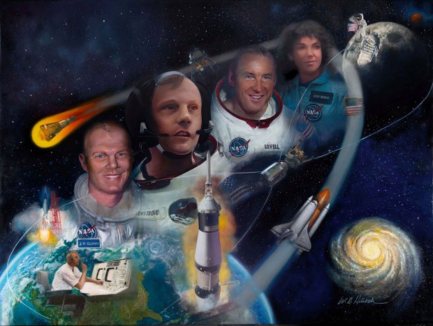 NASA Painting 