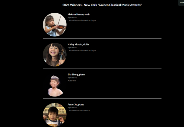 The Golden Classical Music Awards 2024 winners!