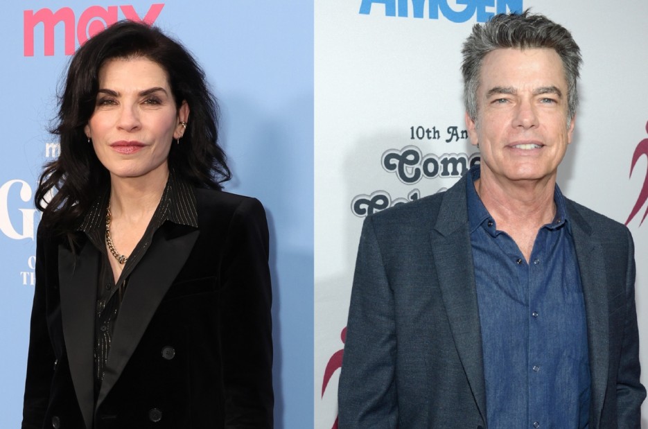 Julianna Margulies and Peter Gallagher